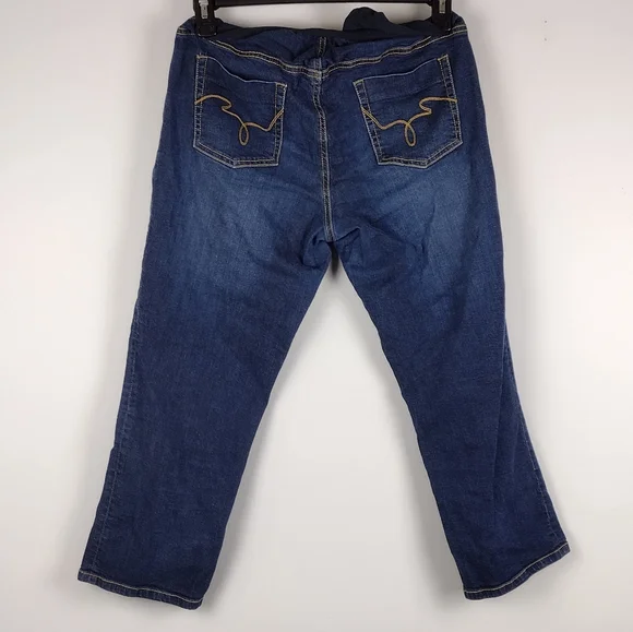 Indigo Maternity Jeans - Picture 2 of 4
